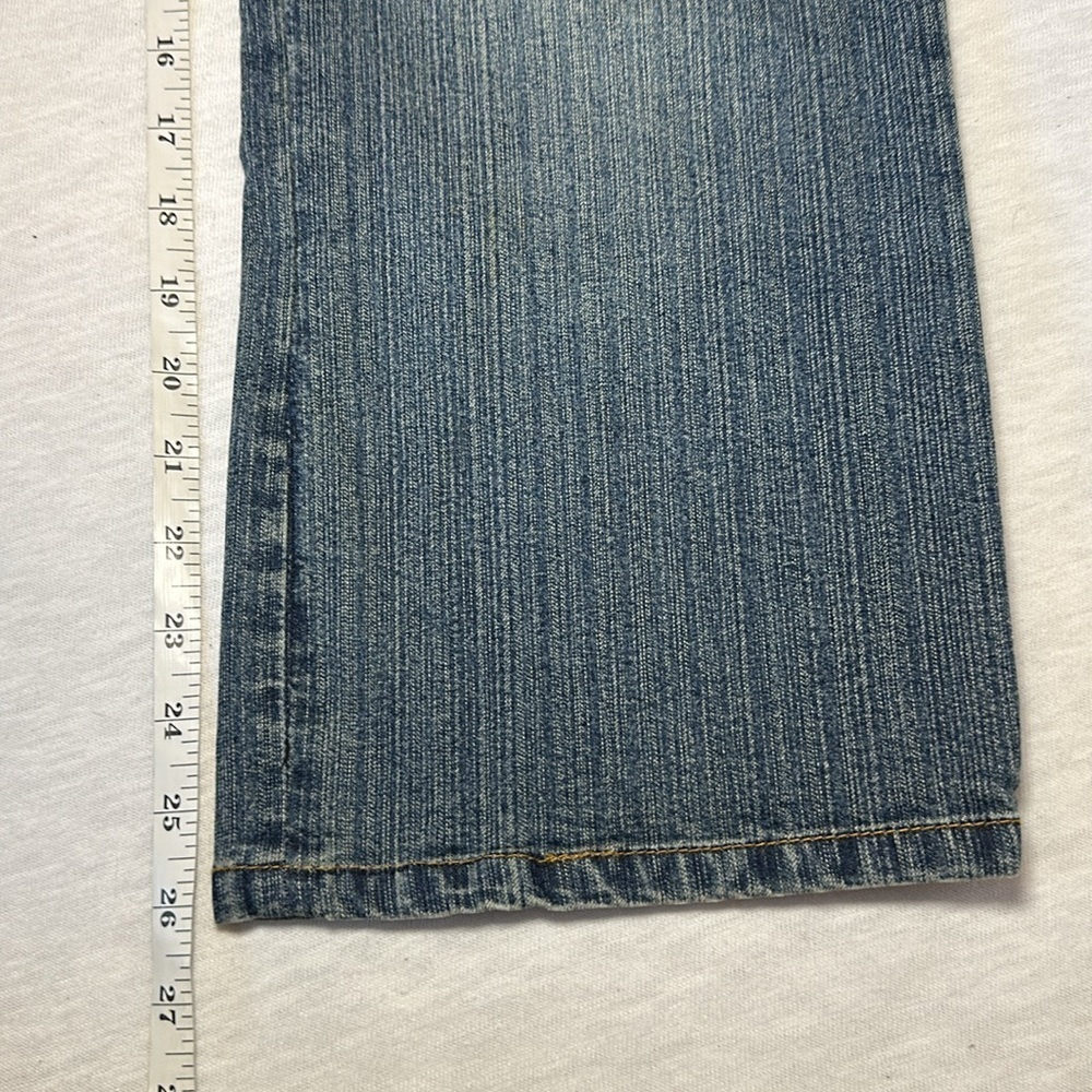 Lilly Pulitzer Women’s Size 8 Embroidered Jeans w Embroidered Parrots and Flower - Picture 9 of 12
